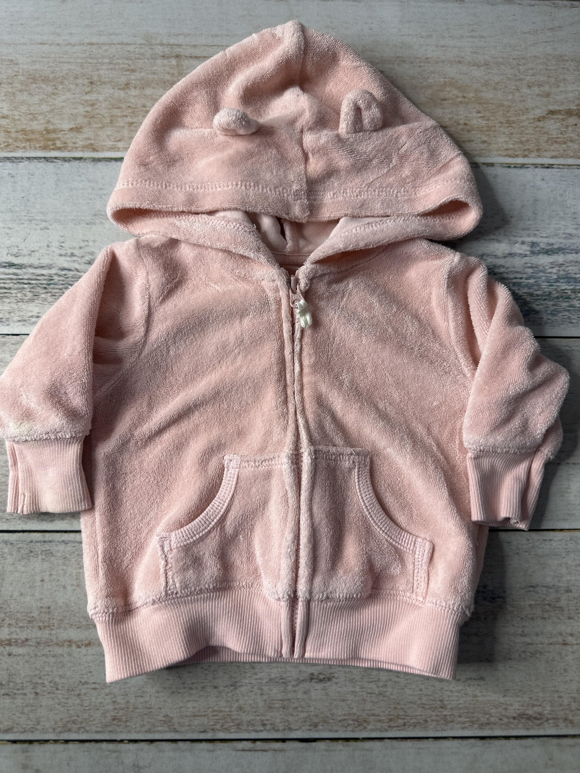 Carters Girls pink Sweater Size: 0-3 months pink