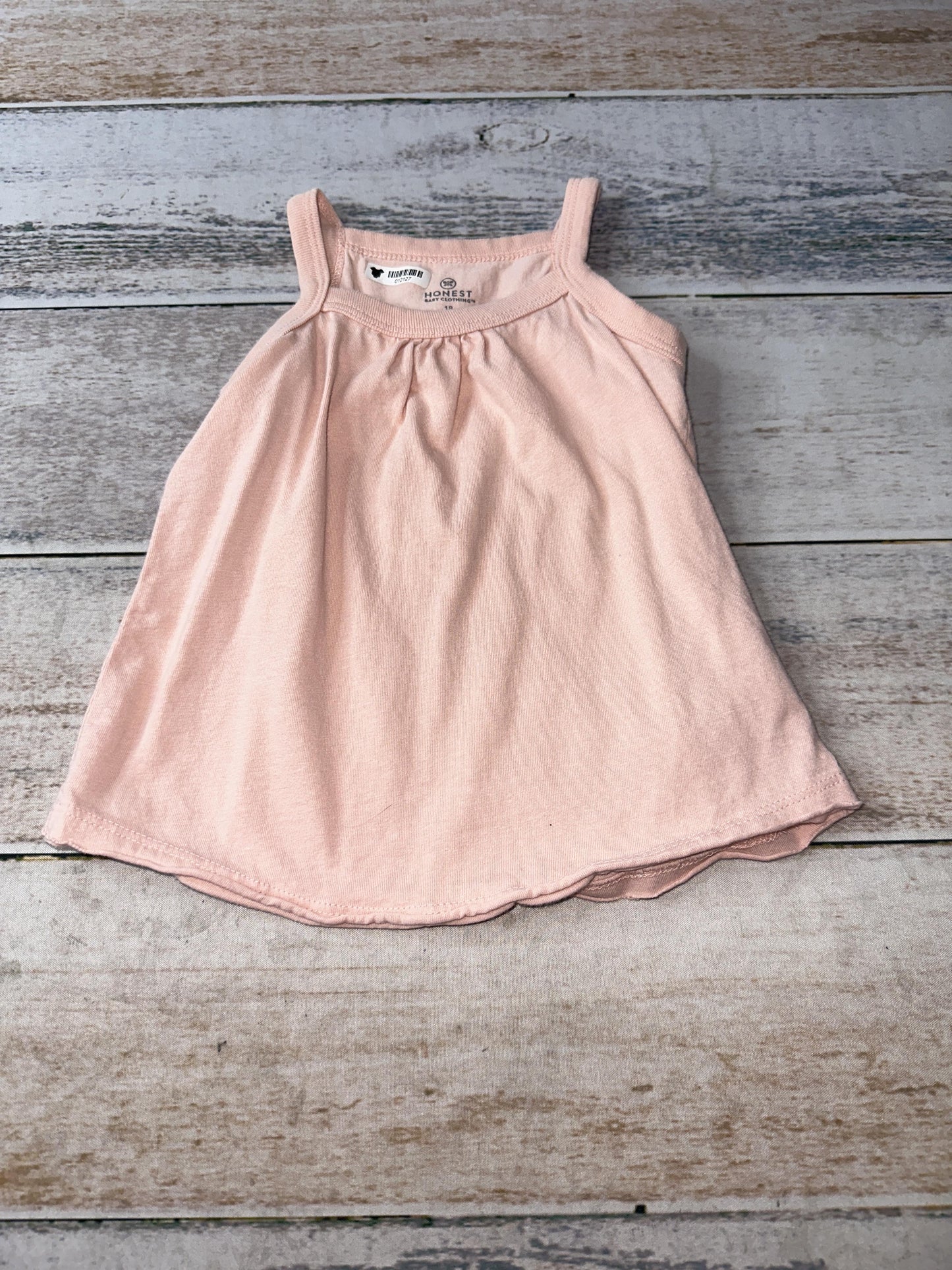 Honest co Girls pink Tank Top Size: 18 months pink