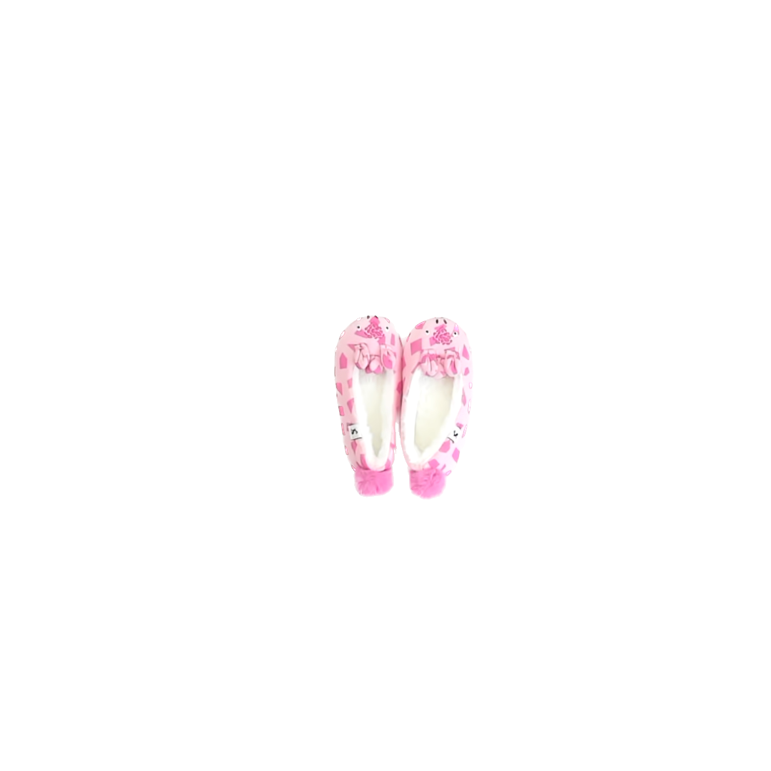 Joules Girls Pink Slippers Size: Toddler 9-10 Pink
