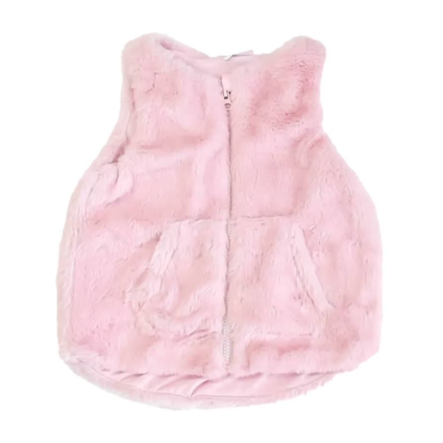 So Cute Girls Pink Vest Size: 2T Pink