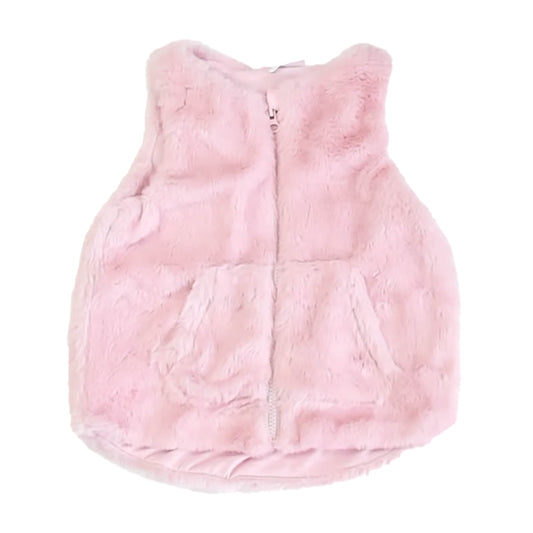 So Cute Girls Pink Vest Size: 2T Pink