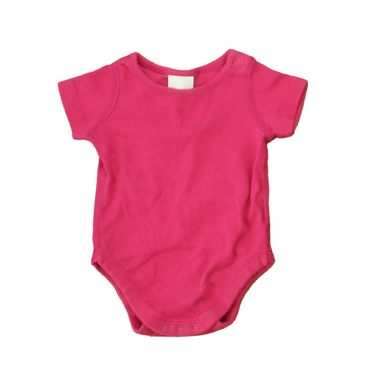 Hanna Andersson Girls Pink Onesie Size: 0-3 Months
