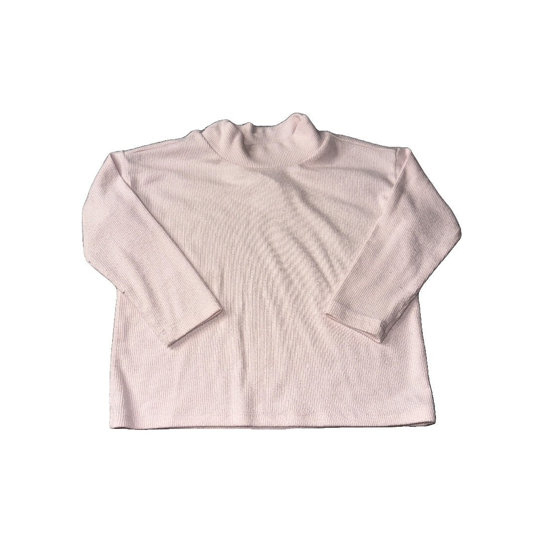 Open Edit Girls pink Long Sleeve Shirt Size: 18 months pink