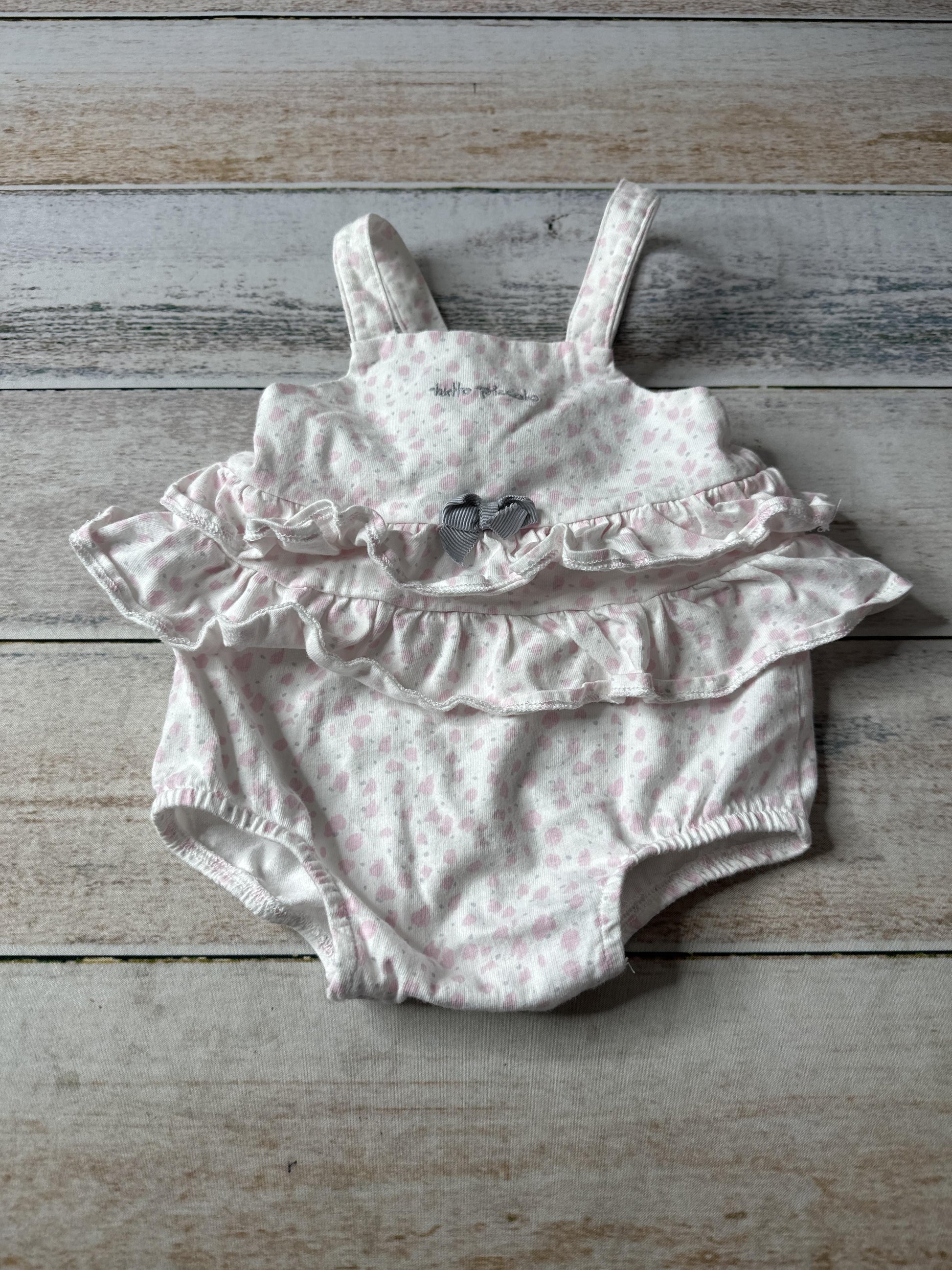tutto piccolo Girls pink Romper Size: 6 months pink