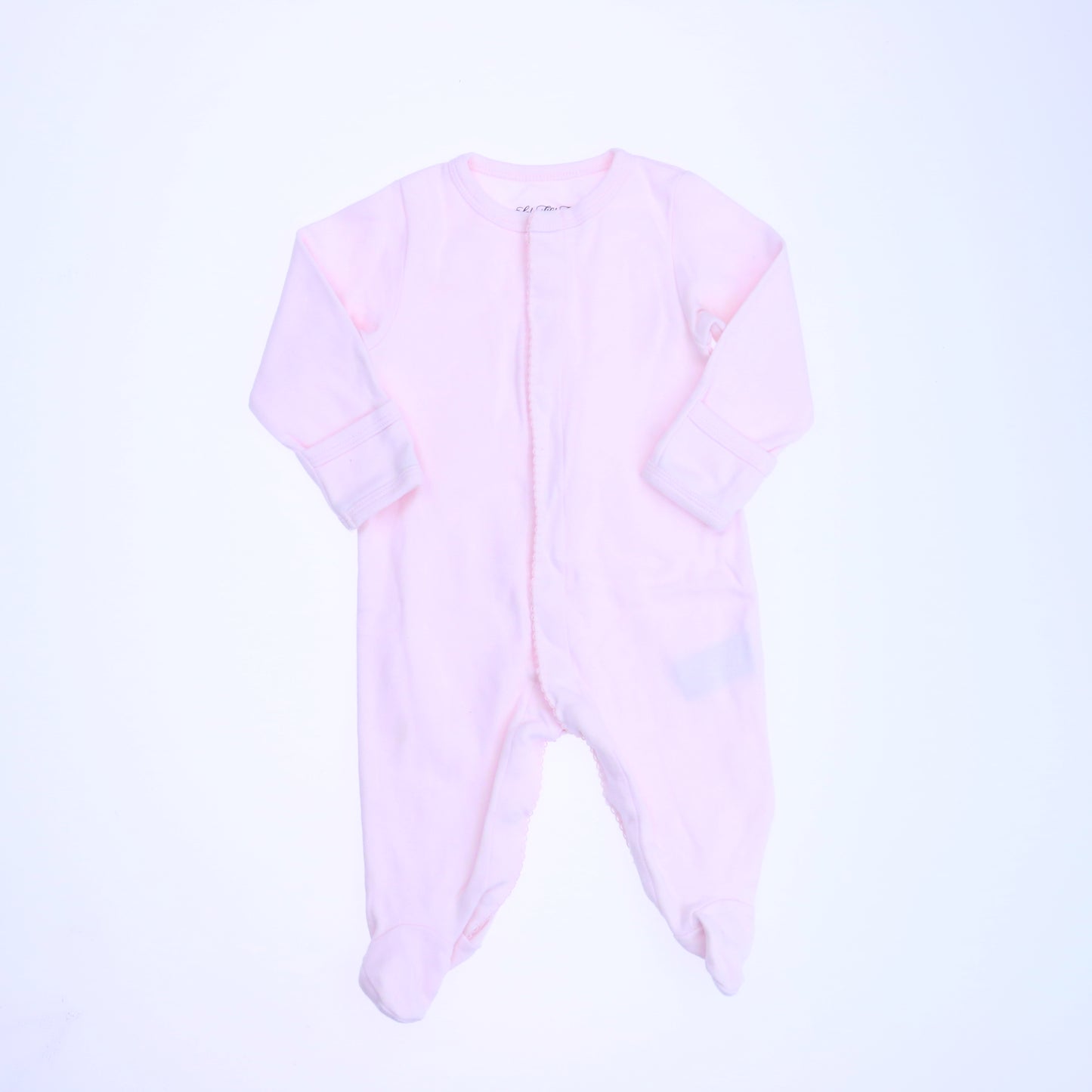 Saks Fifth Avenue Girls Pink Long Sleeve Outfit Size: 0-3 Months Pink