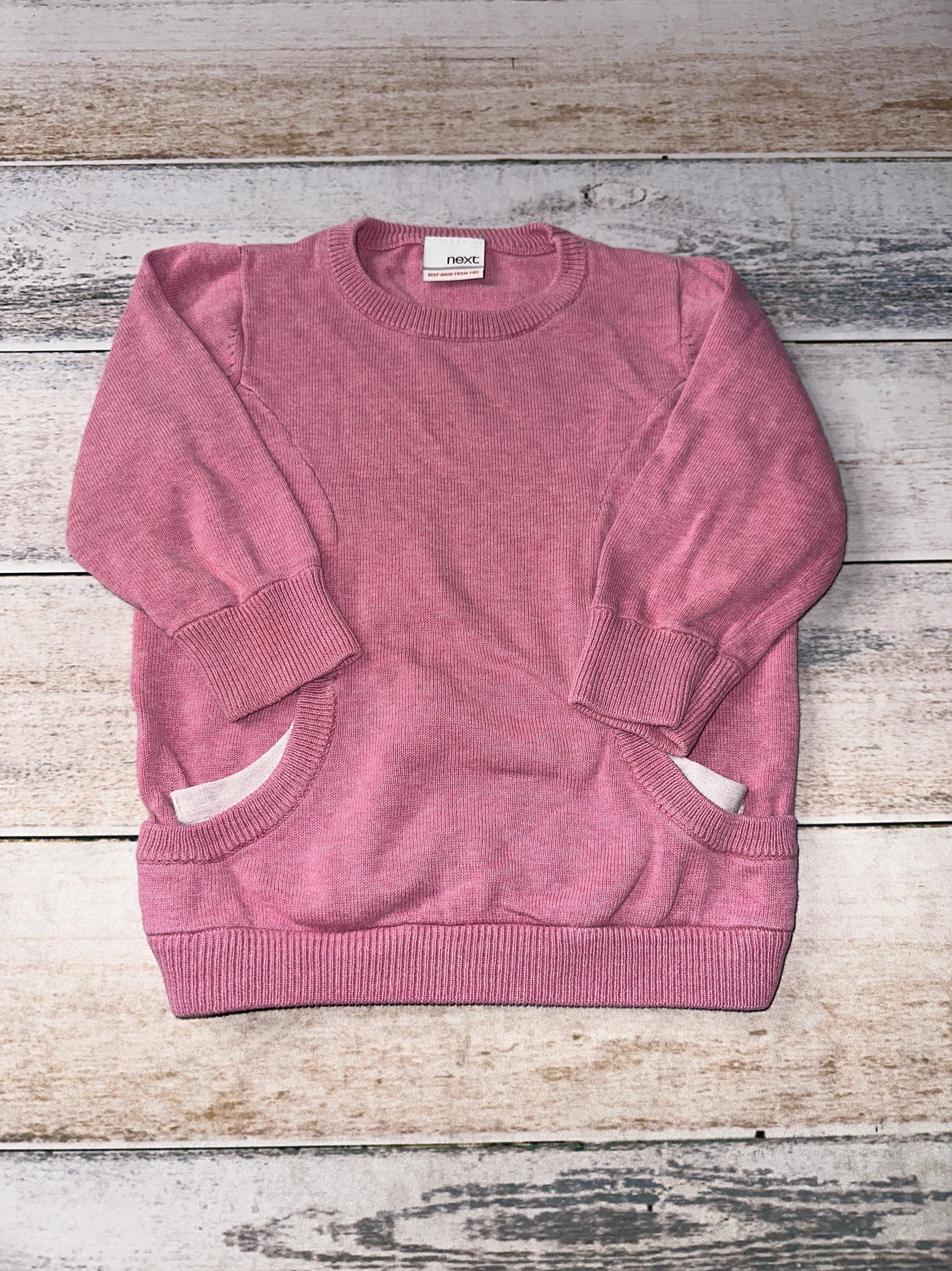 Next Girls pink Sweater Size: 2T pink