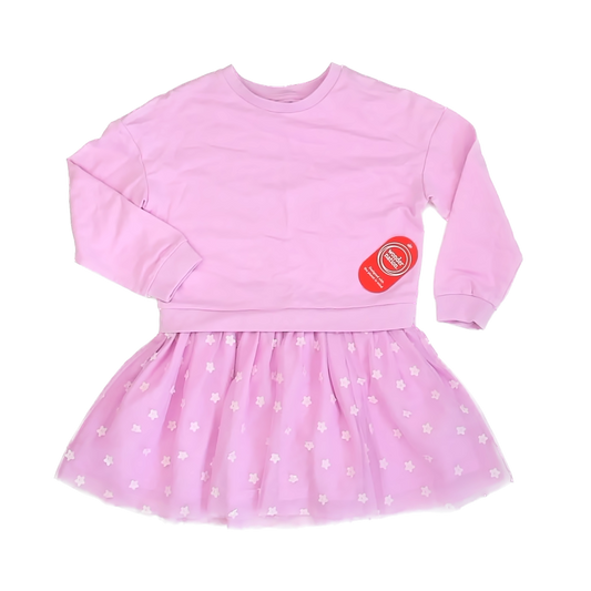 Wonder Nation Girls Pink Dress Size: 7 Years Pink