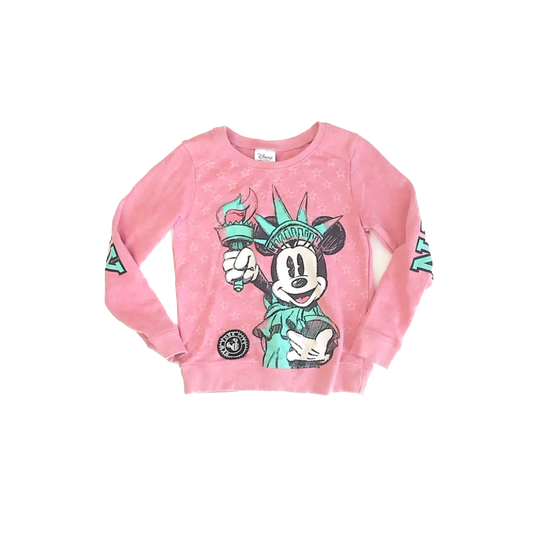 Disney Girls Pink Sweatshirt Size: 5T Pink