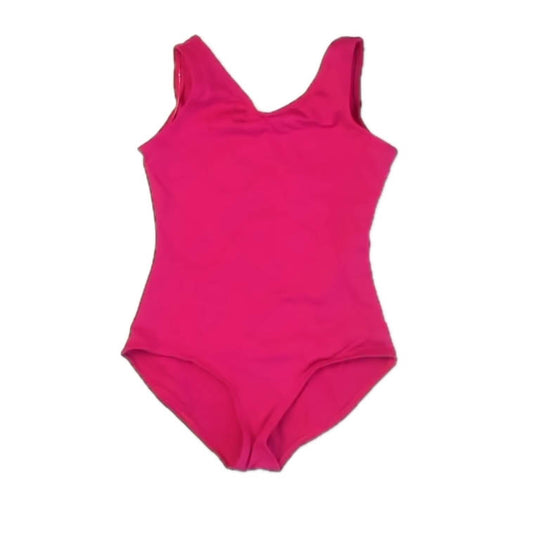 Capezio Girls Pink Leotard Size: 10-12 Years Pink