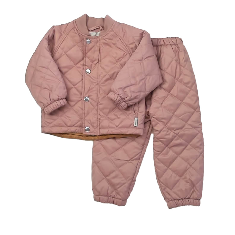 Liewood Girls Pink Snowsuit Size: 6-9 Months Pink