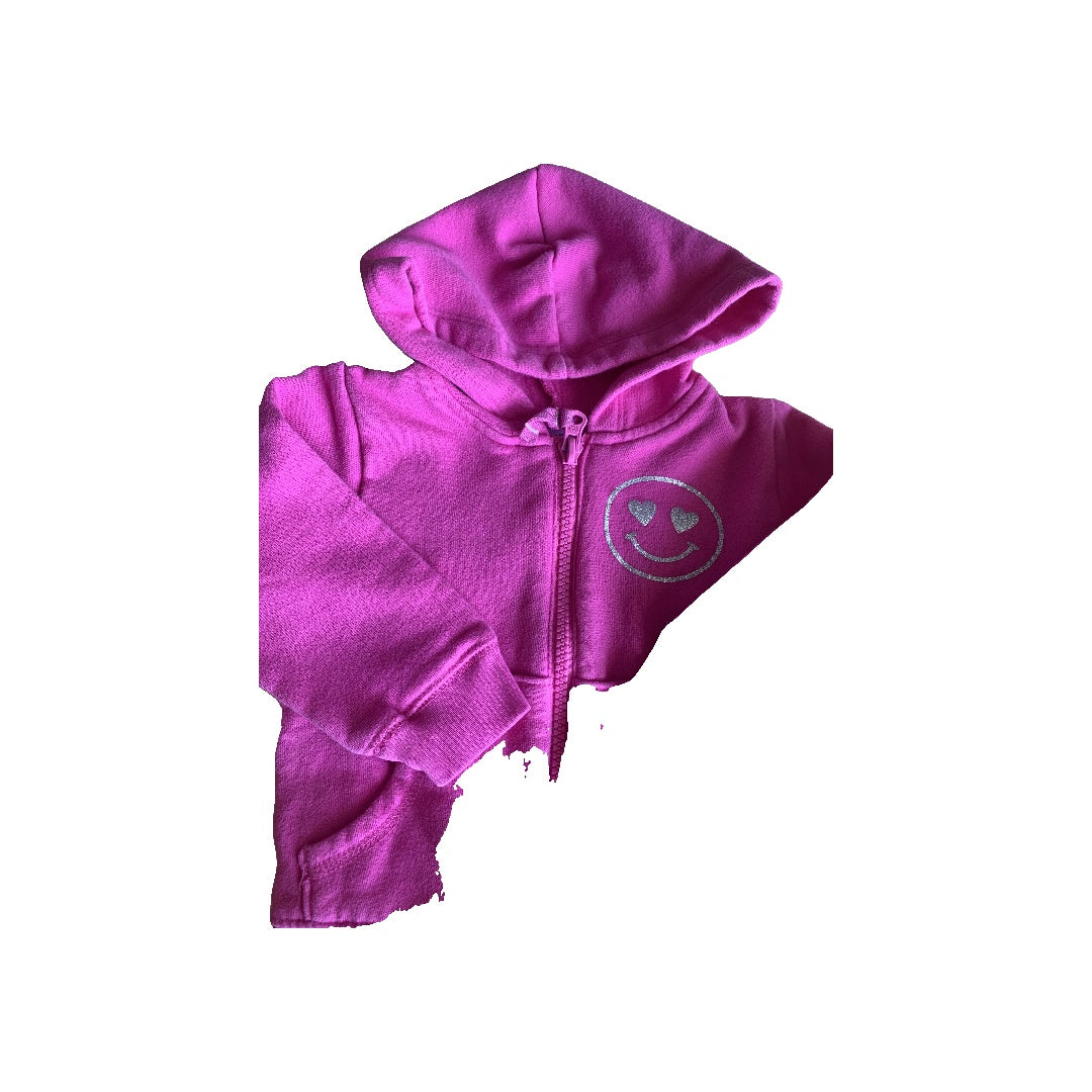 Carters Girls pink Hoodie Size: 12 months pink