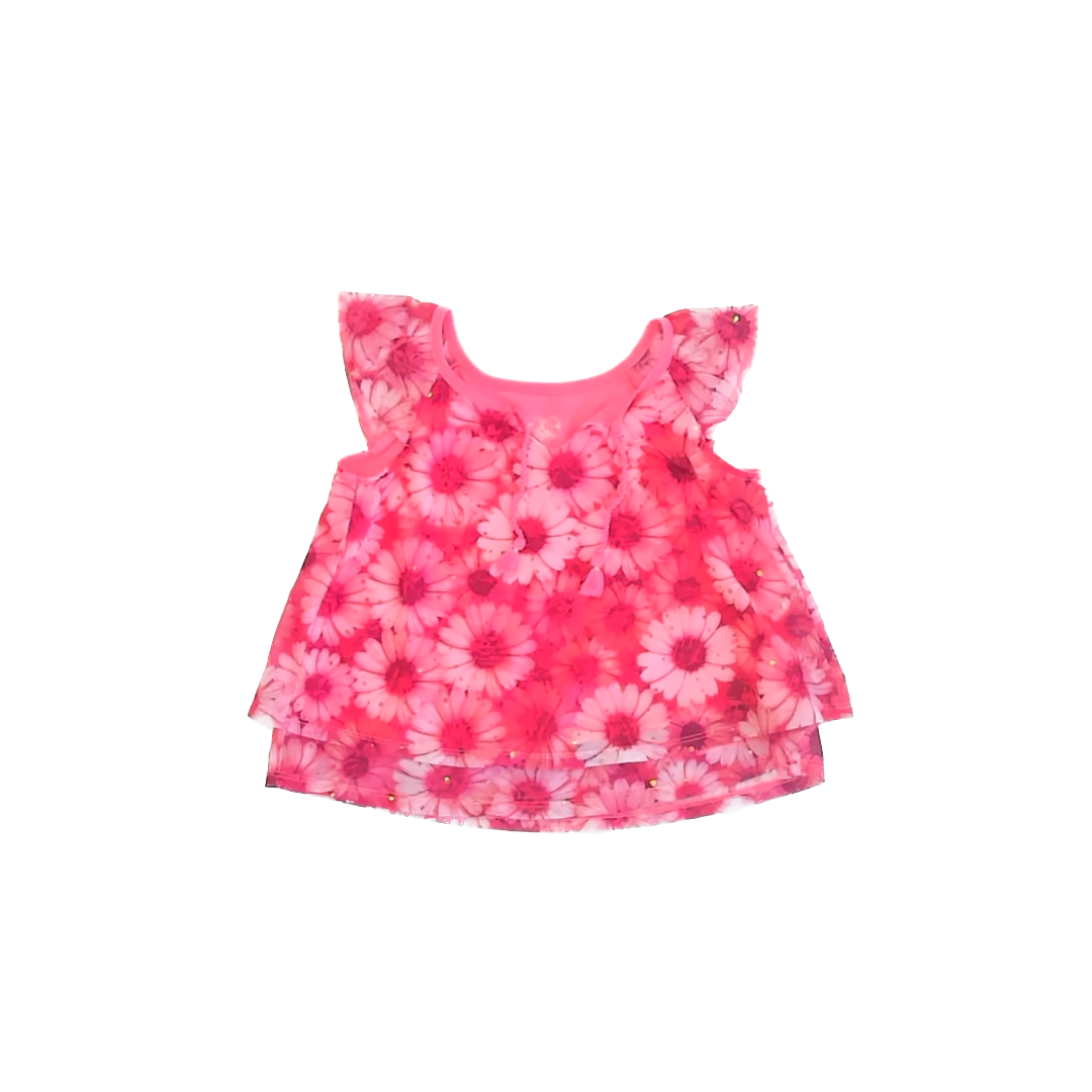 Justice Girls Pink Tank Top Size: 7 Years Pink