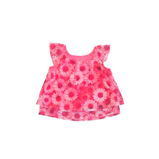 Justice Girls Pink Tank Top Size: 7 Years Pink