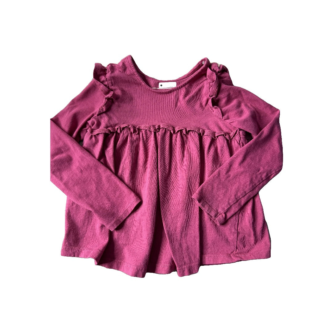 Bailey Lane Girls pink Long Sleeve T-Shirt Size: 3T pink