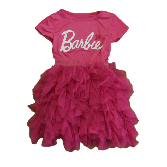Barbie Girls Pink Dress Size: 3T