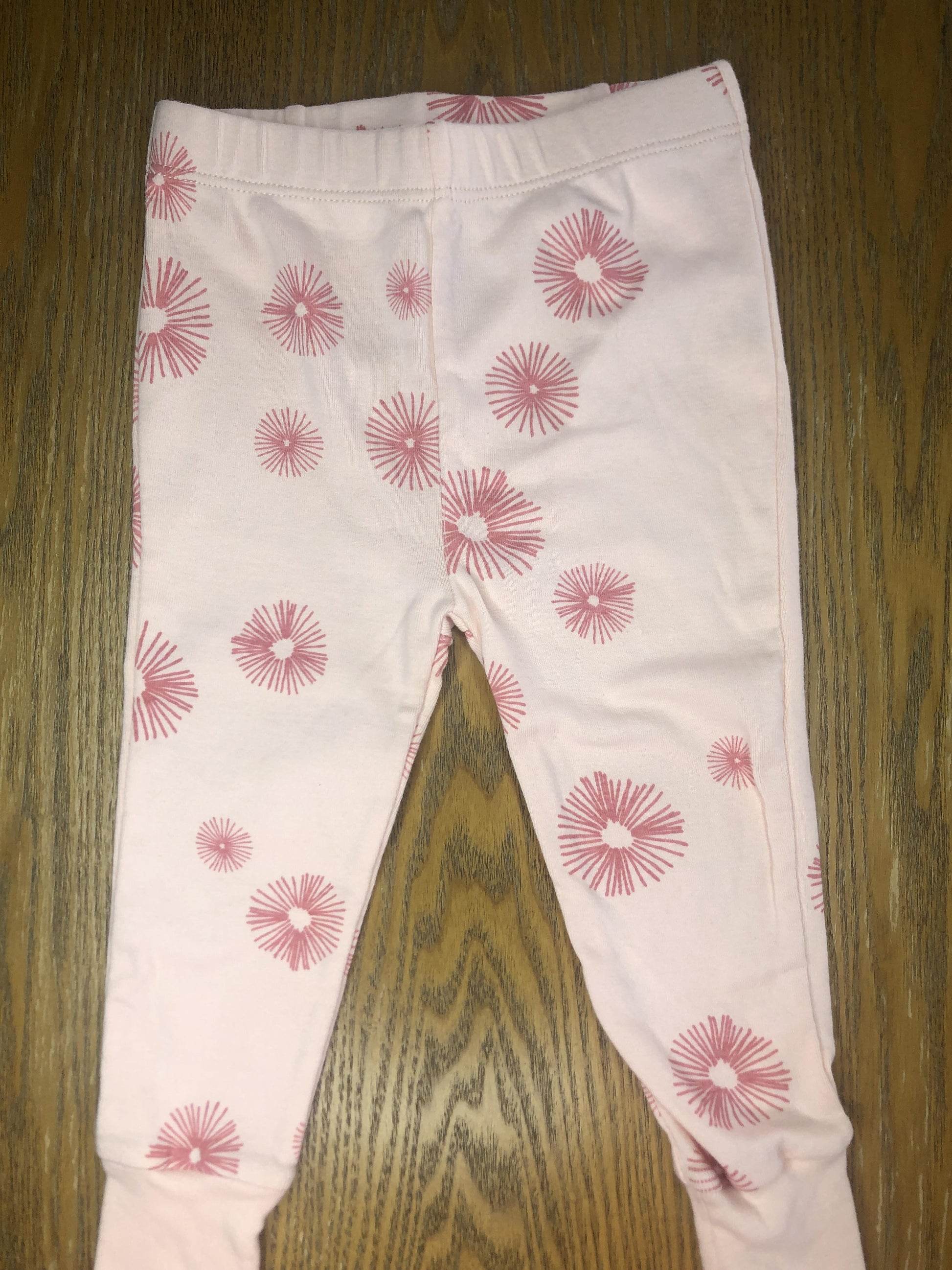 Oliver & Rain Girls pink Pajamas Size: 18 months pink