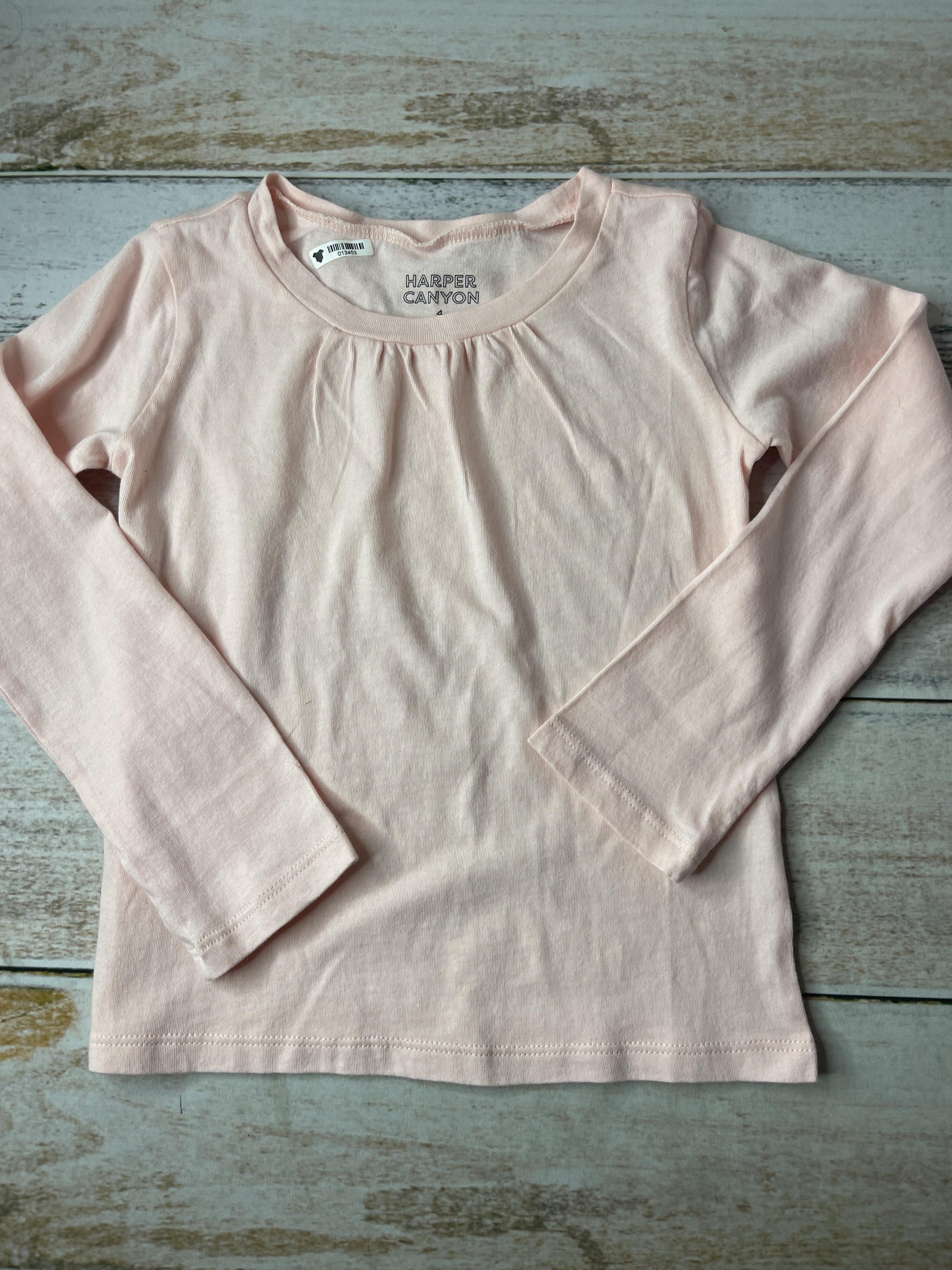 Harper Canyon Girls pink Long Sleeve T-Shirt Size: 4T pink