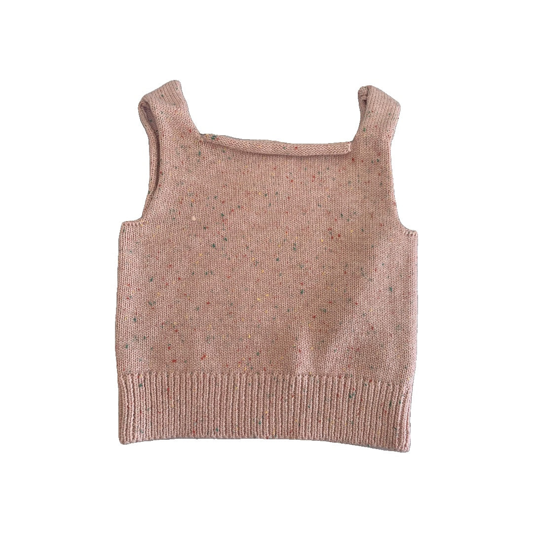 Orcas Lucille Girls pink Tank Top Size: 6-12 months pink