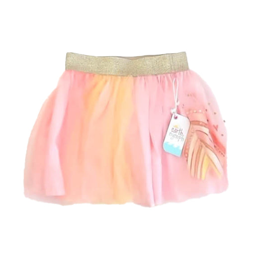 Earth Nymph Girls Pink Skirt Size: 4-5T Pink