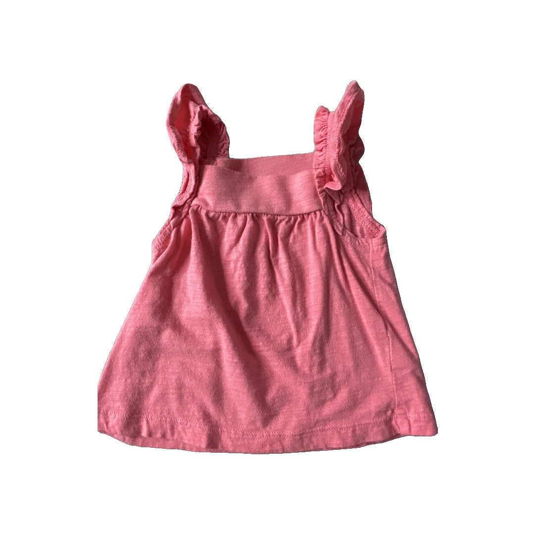 Carters Unisex pink Tank Top Size: 12 months pink
