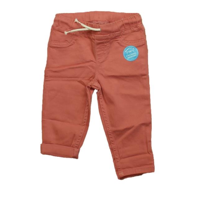 Carter's Girls Pink Pants Size: 12 Months