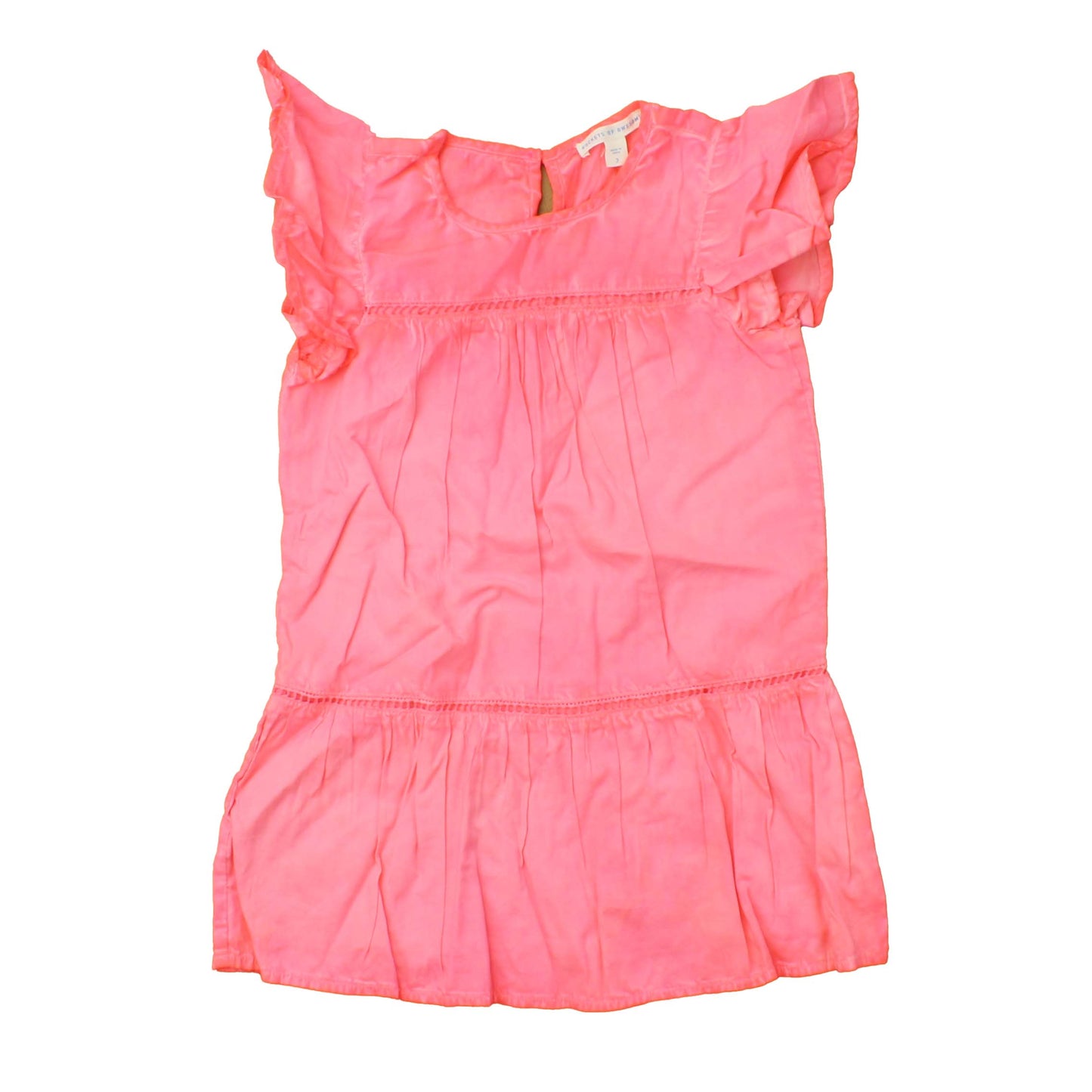 Rockets Of Awesome Girls Pink Short Sleeve Shirt Size: Little Girl Pink