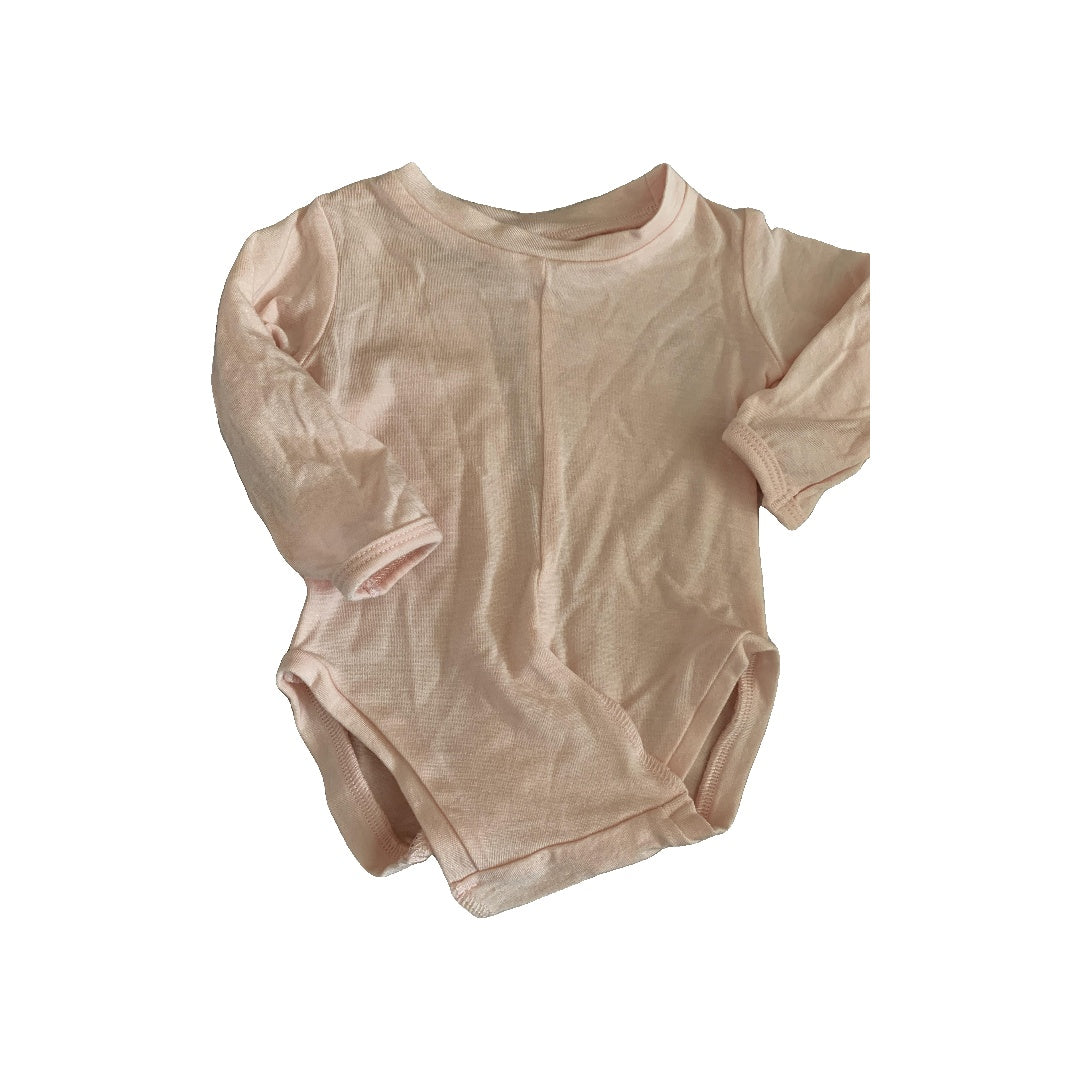 Peasy Girls pink Onesie Size: 0-3 months pink