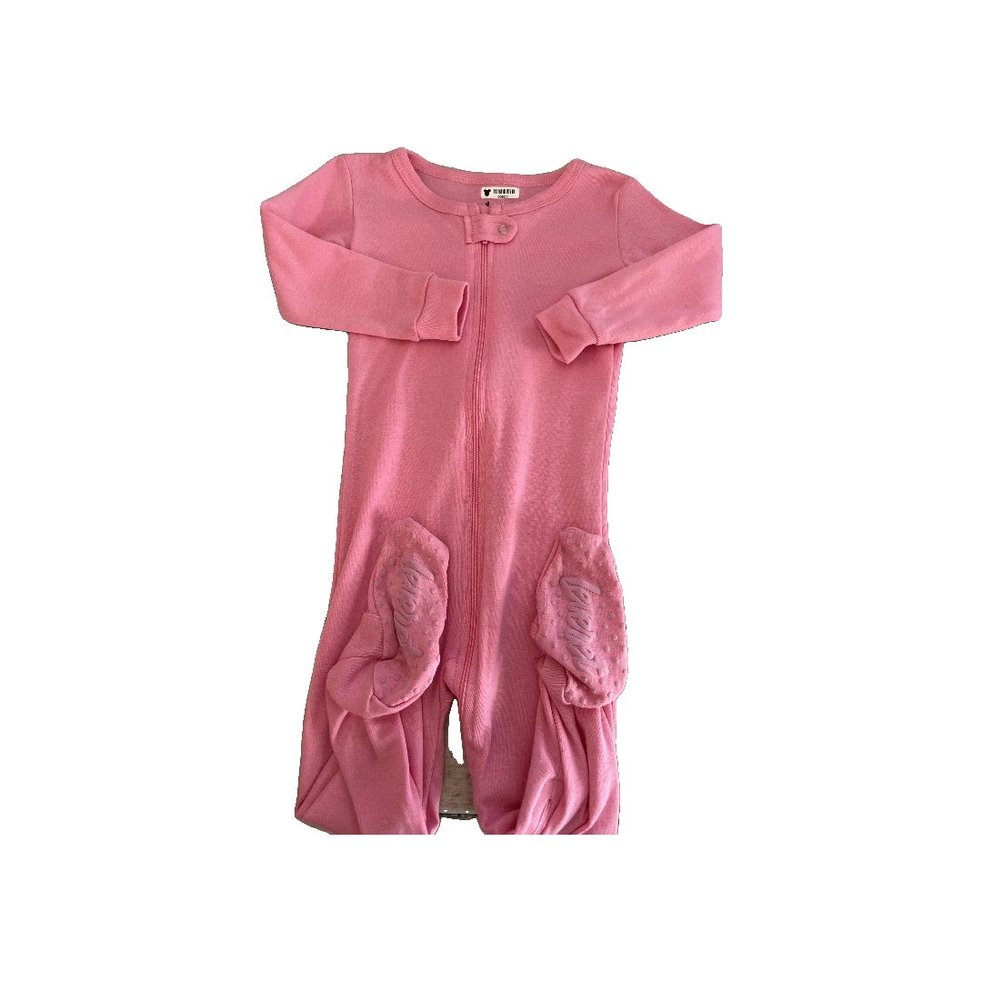 Leveret Girls pink Pajamas Size: 12-18 months pink