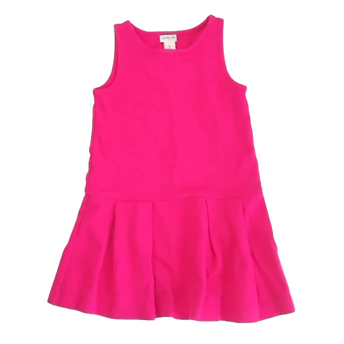 Crewcuts Girls Pink Dress Size: 5T Pink