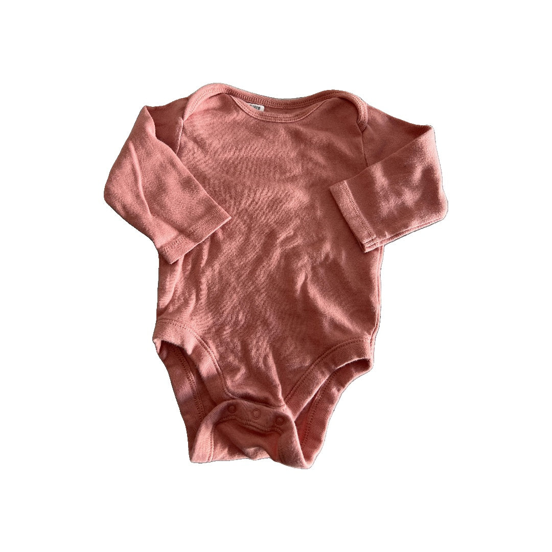 Old Navy Girls pink Onesie Size: 3-6 months pink