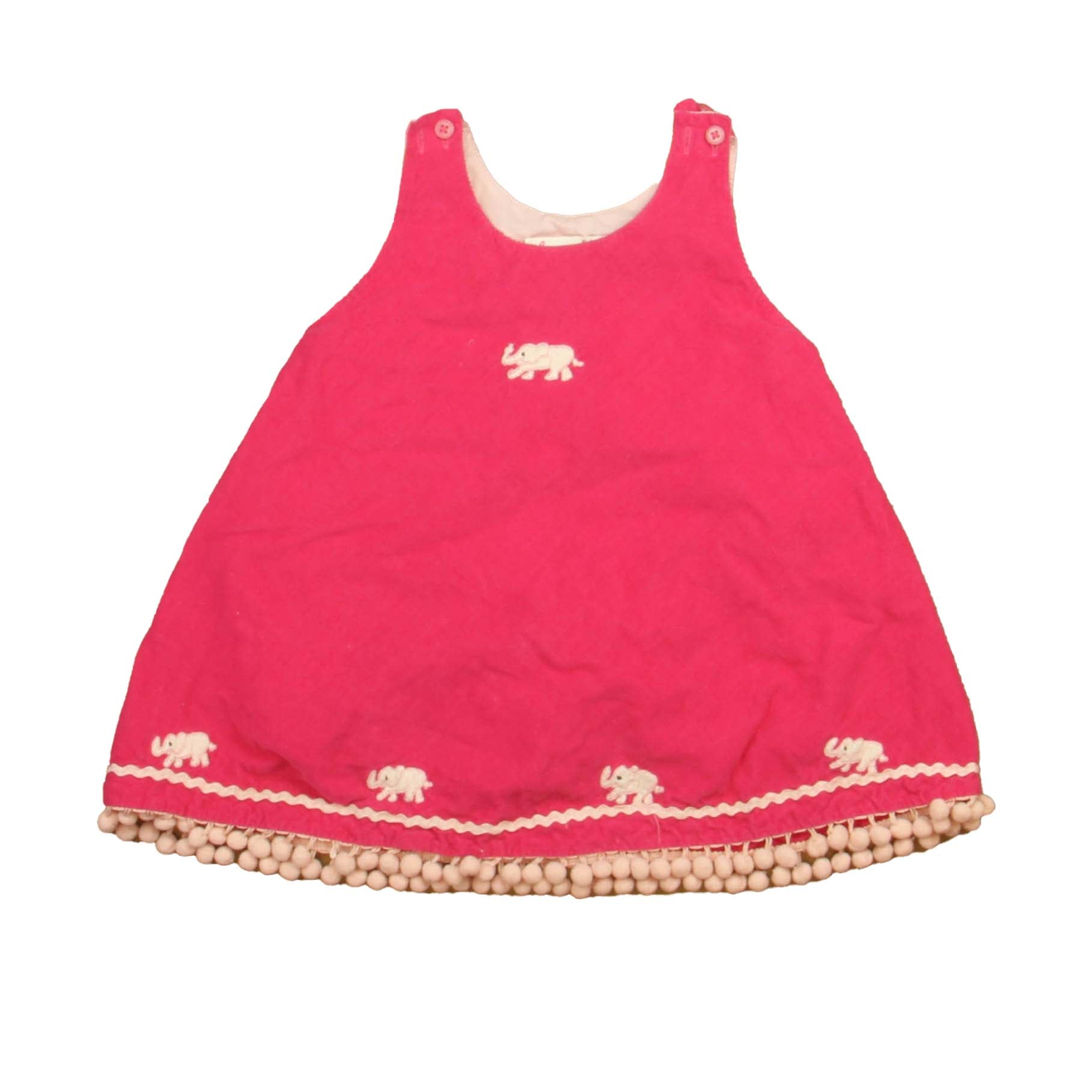 Jeanine Johnsen Girls Pink Jumper Size: 18-24 Months Pink