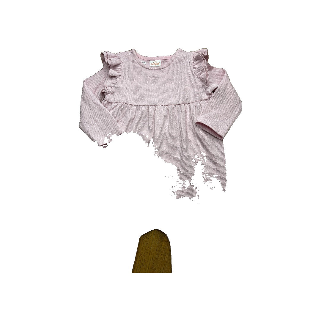 Cat & Jack Girls pink Long Sleeve Outfit Size: 18 months pink