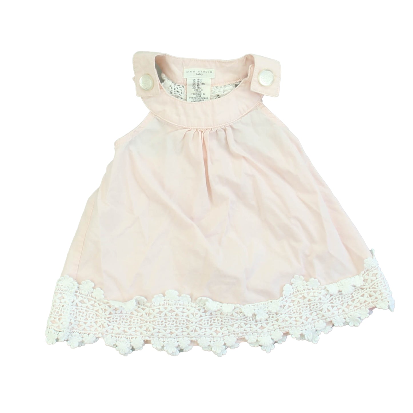 Max Studio Boys Pink Blouse Size: 18 Months Pink