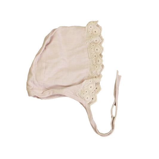 Bebe Organic Girls Pink Hat Size: 6 Months Pink