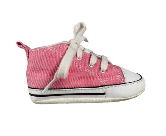 Converse Girls Pink Sneakers Size: 1 Infant Pink