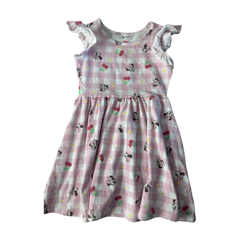 Disney Girls Pink Dress Size: 5T Pink