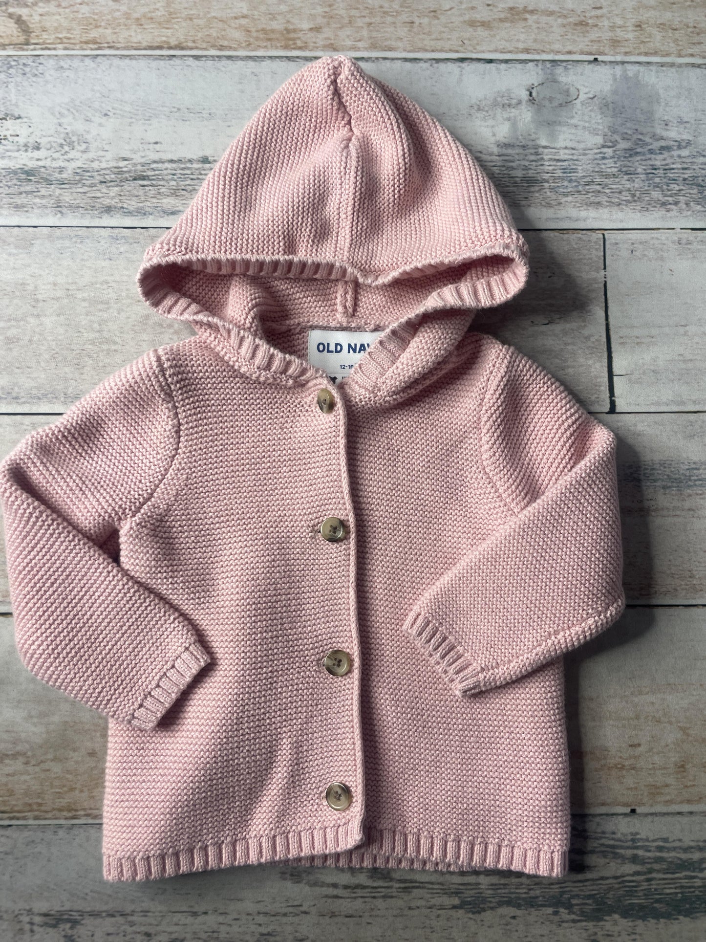 Old Navy Girls pink Sweater Size: 12-18 months pink