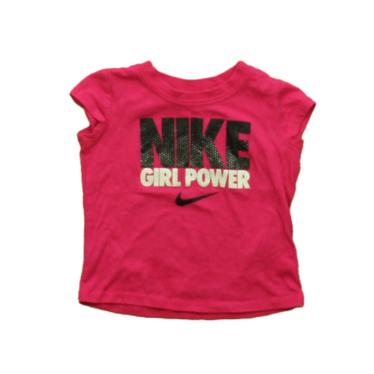 Nike Girls Pink T-Shirt Size: 18 Months