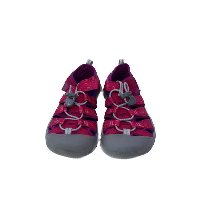 Keen Girls Pink Sandals Size: 1 Yourth Pink