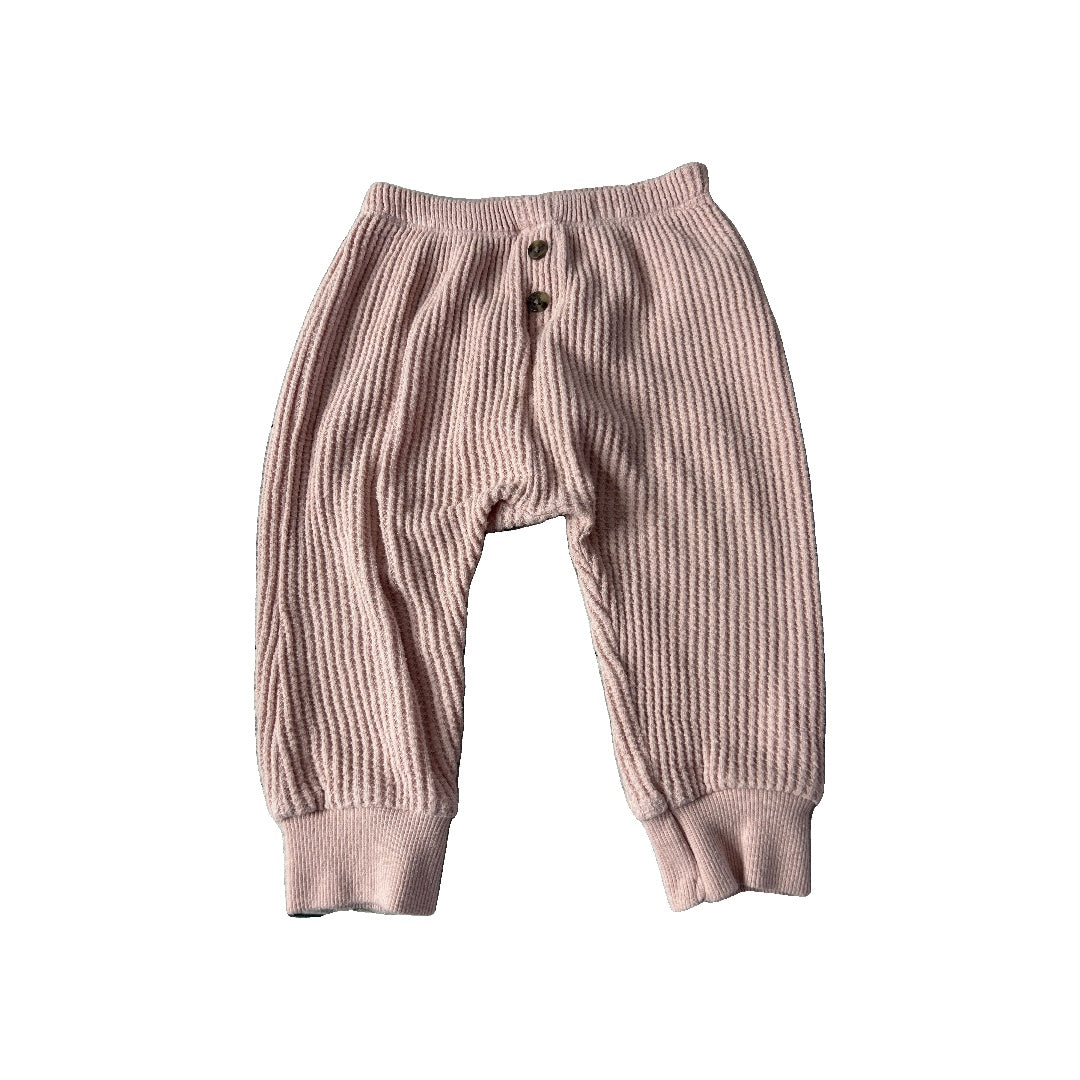 Girls pink Button Down Short Sleeve Size: 12-18 months pink
