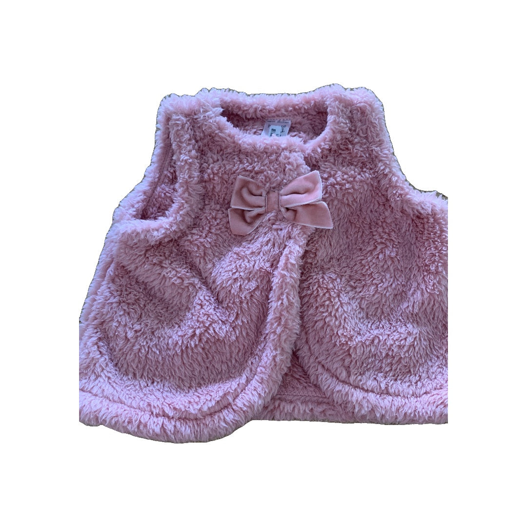 Carters Girls pink Vest Size: 6 months pink