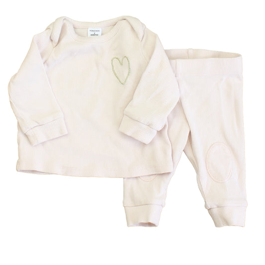 Nordstrom Girls Pink Apparel Sets Size: 3 Months Pink