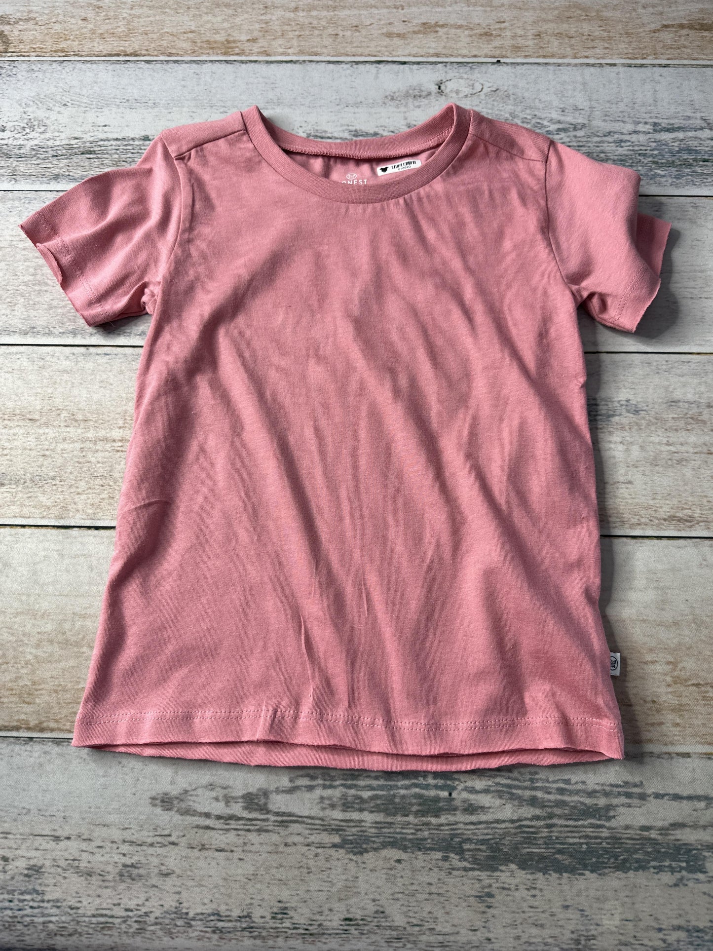 Honest Co Girls pink T-Shirt Size: 3T pink