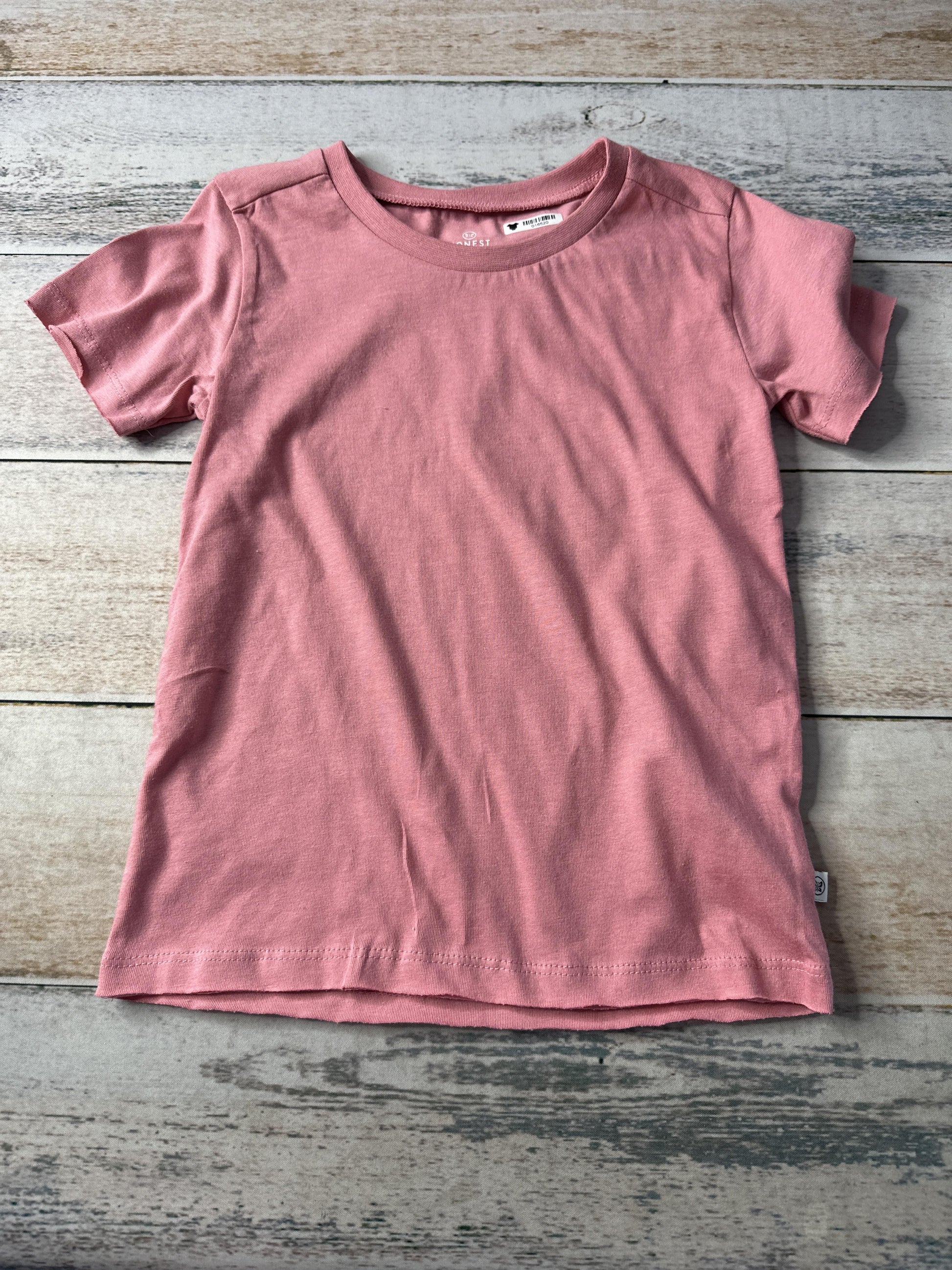 Honest Co Girls pink T-Shirt Size: 3T pink