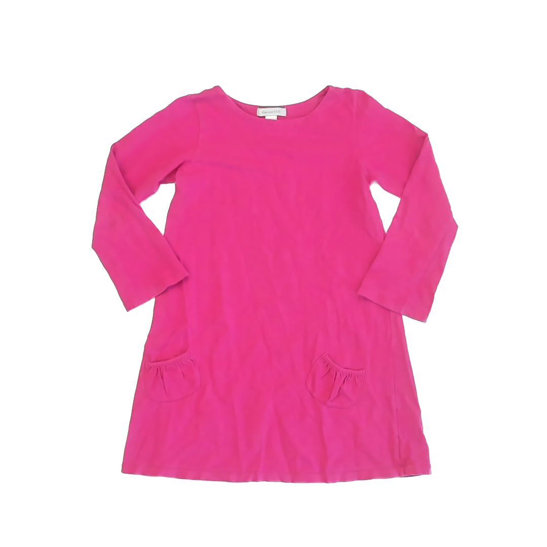 Garnet Hill Girls Pink Dress Size: 6 years Pink