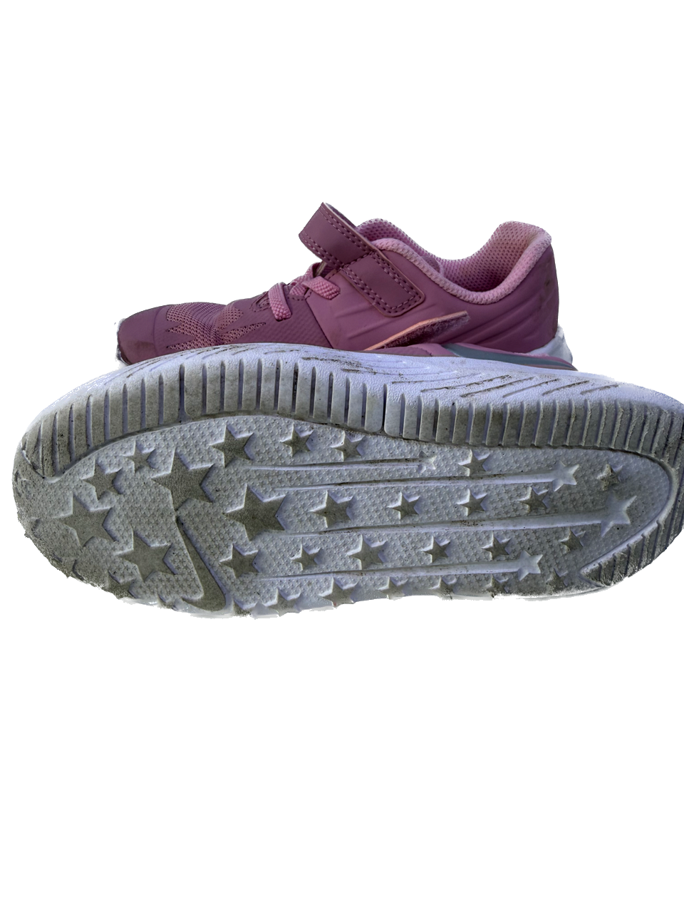 Nike Girls Pink Sneakers Size: Little Kid 10 Pink
