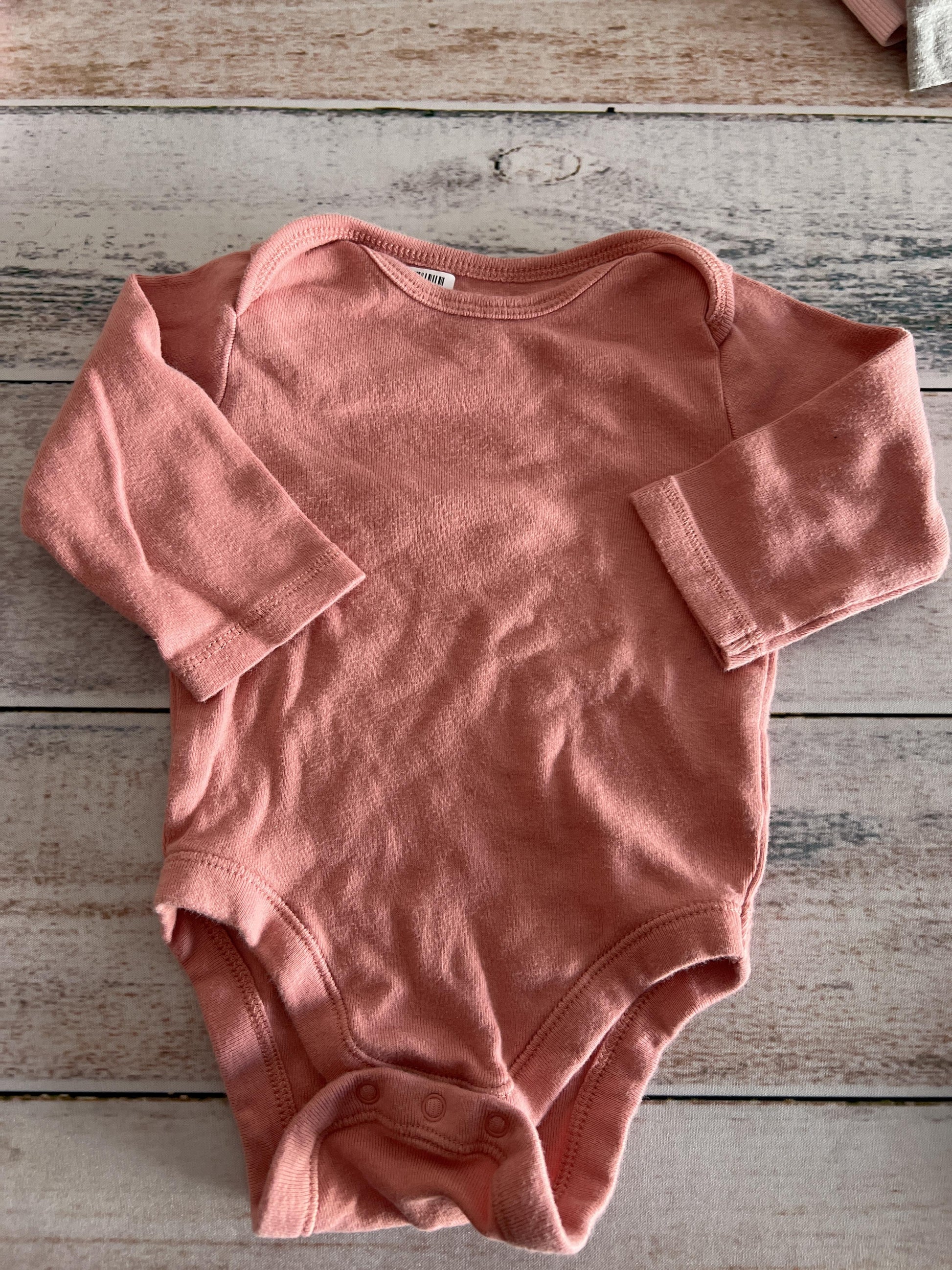Old Navy Girls pink Onesie Size: 3-6 months pink