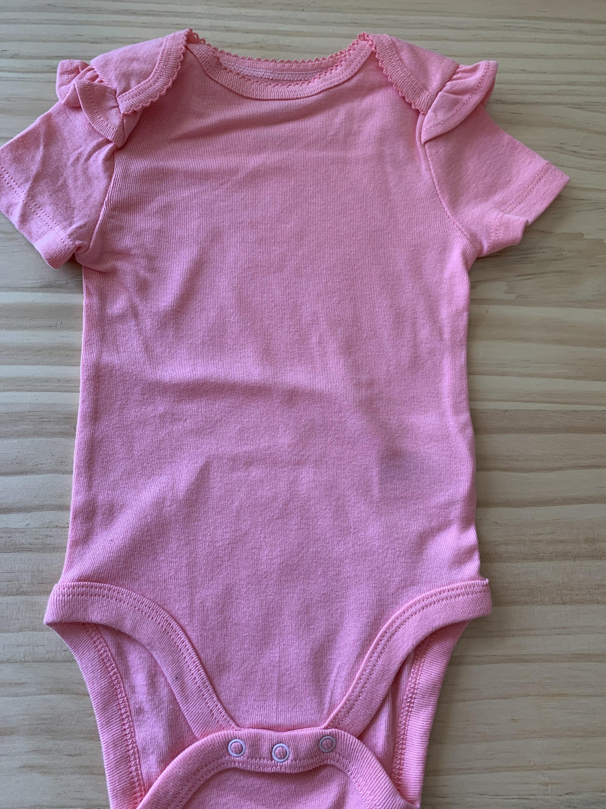 Cloud Island Girls pink Onesie Size: 6-9 months pink
