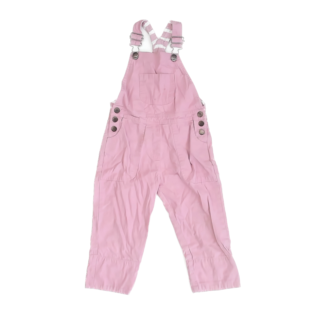 Pigeon Girls Pink Overalls Size: 2-3T Pink