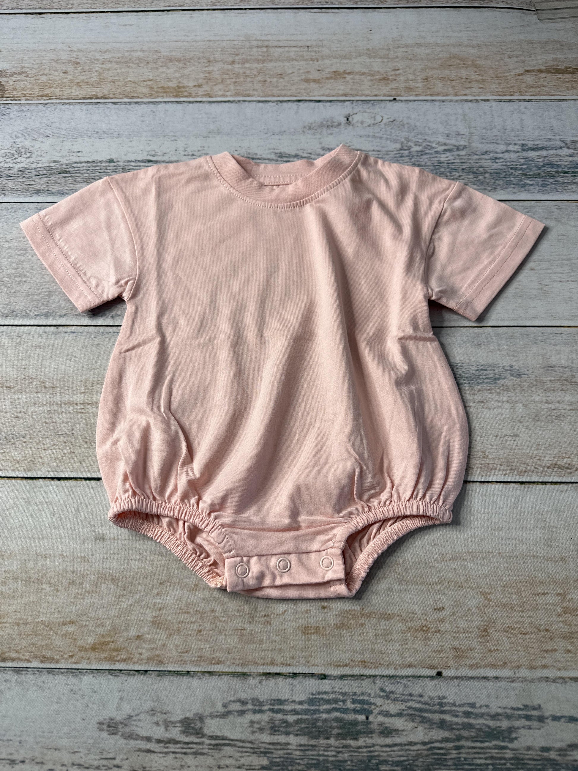 Little Organic co Girls pink Romper Size: 3-6 months pink
